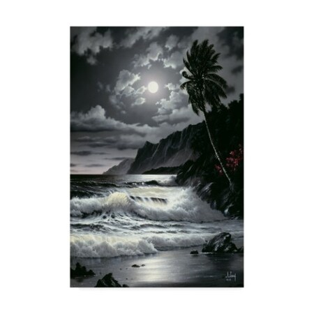 Trademark Fine Art Anthony Casay 'Night Scene 6' Canvas Art, 12x19 ALI20350-C1219GG